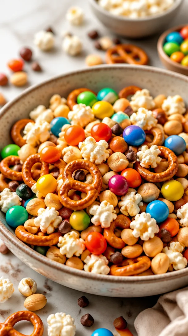 Monster Trail Mix high-protein snack with five simple ingredients